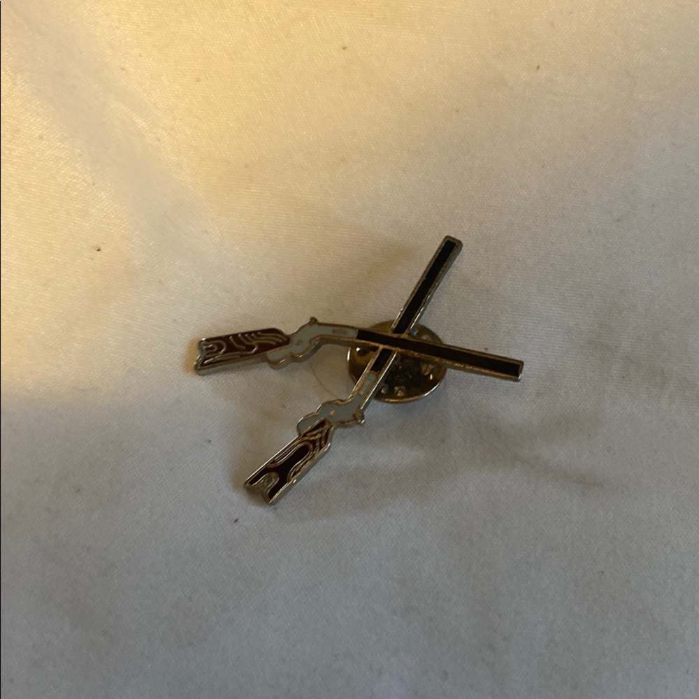 Crossed Rifles Pin
